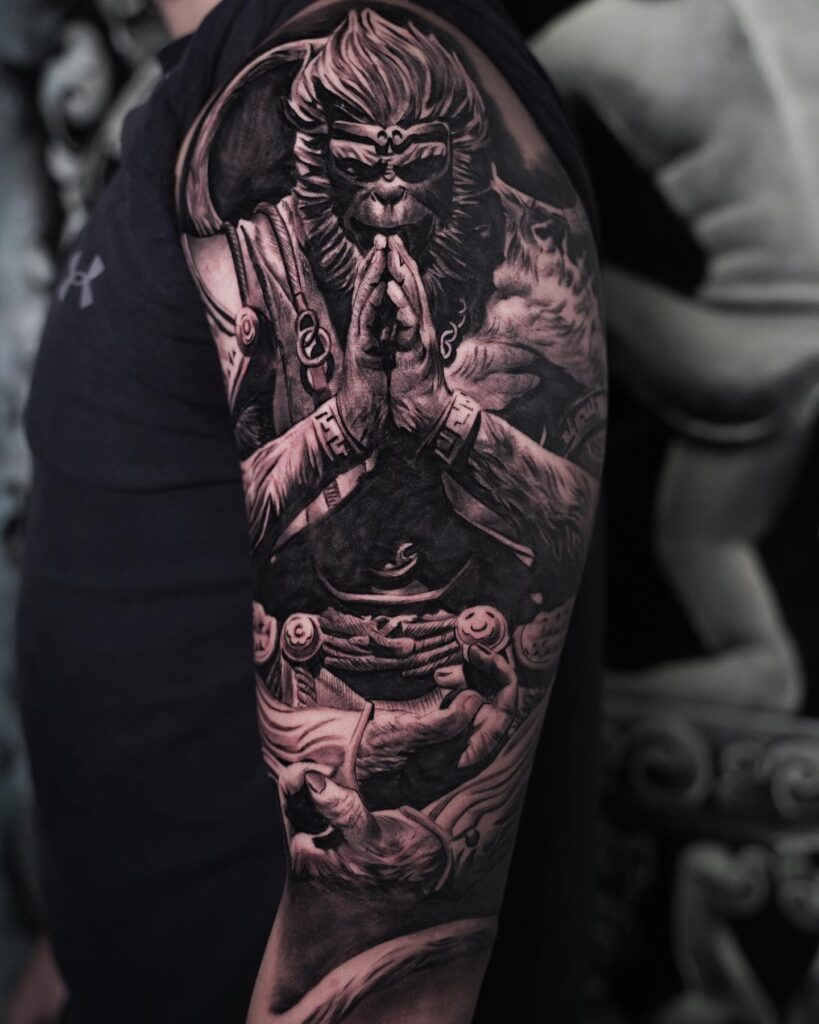 Sun Wukong Monkey King Sleeve