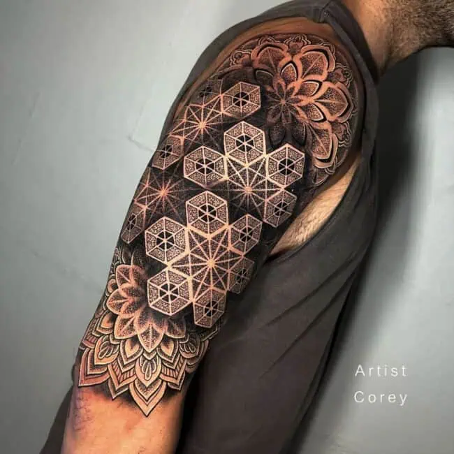Sacred Geometry Mandala Sleeve